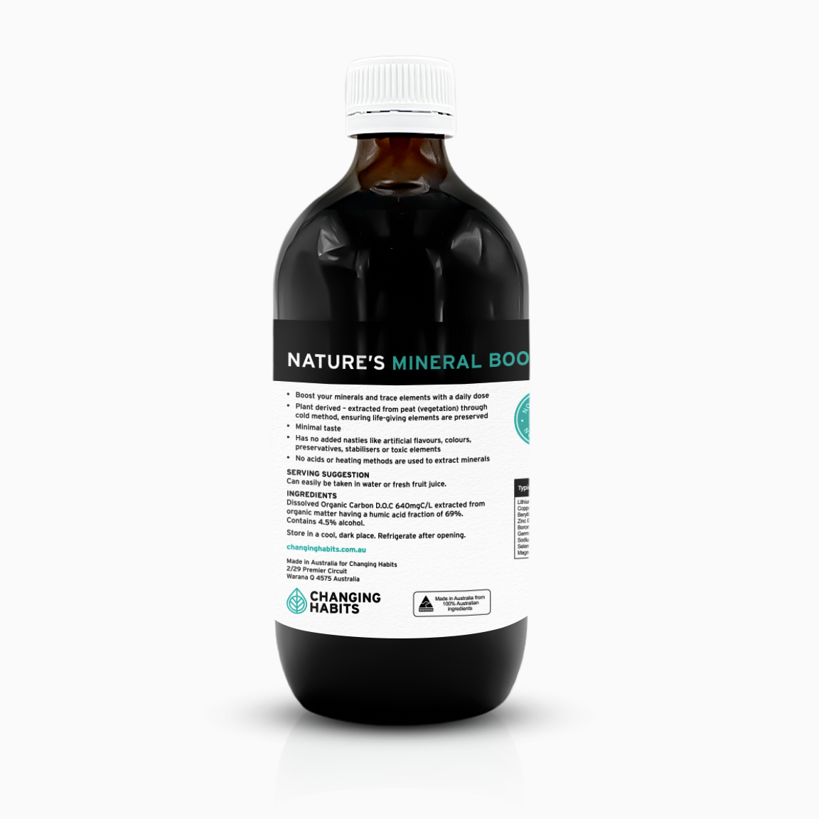 Nature's Mineral Boost (Colloidal Minerals) - 500ml