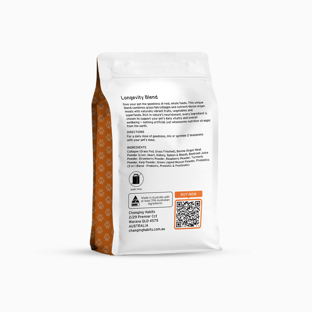 Pawfect habits - Pet longevity blend